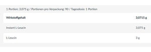 BioTech 100% Instant L-Leucine 277g