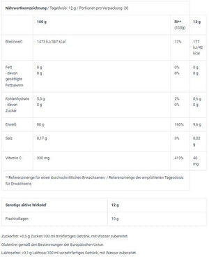 BioTech Marine Collagen 240g