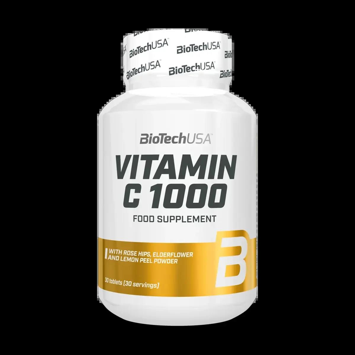 BioTech Vitamin C 1000 - 30 Tabl.