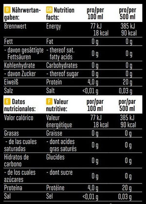 Body Attack Clear Iso Whey Drink 12 x 500ml