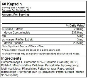 GN Curcumin Plus - 60 Kapsel