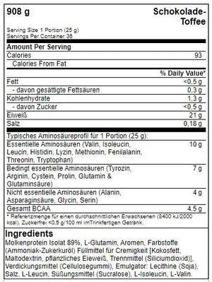 BioTech Iso Whey Zero 908g