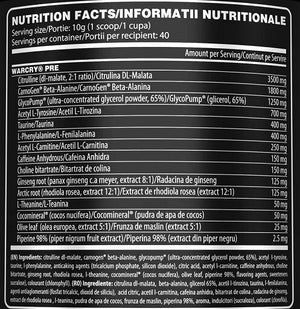 Genius Nutrition Warcry Pre 400g