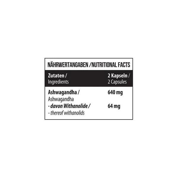 MST - Healthy Ashwagandha 10% Withanolide 120 Kapseln