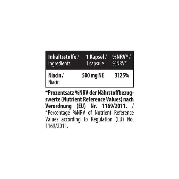 MST - Niacin 60 Kapseln