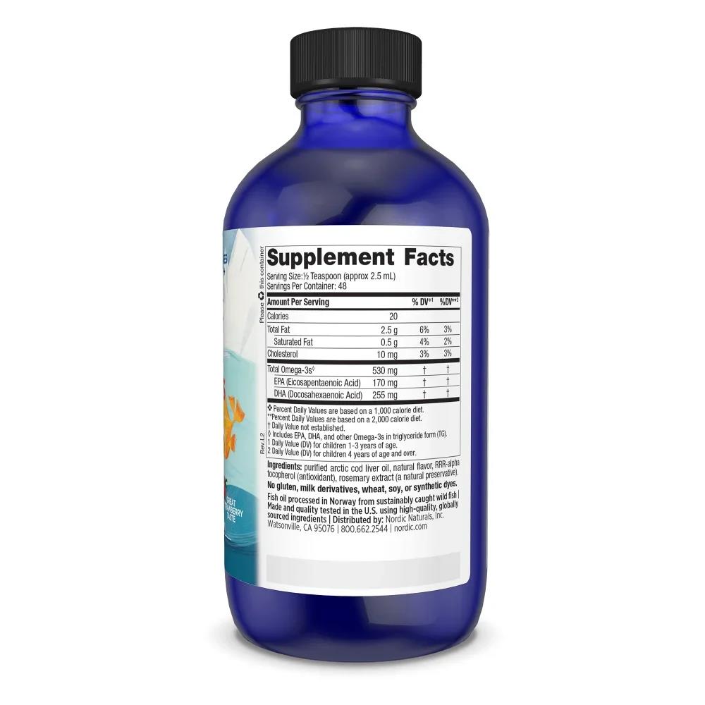 Nordic Naturals Children's DHA Omega 3, Strawberry - 119ml