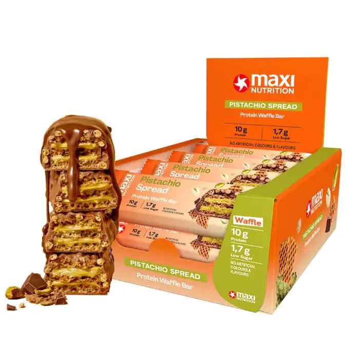 MaxiNutrition Protein Waffle Bar 12x40g