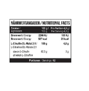 MST - Citrulline Malat 300g Unflavored