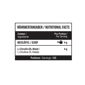 MST - Citrulline Malat 500g Unflavored