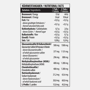 MST - Glucosamine Chondroitine MSM + HYALURON - 90 Tabletten
