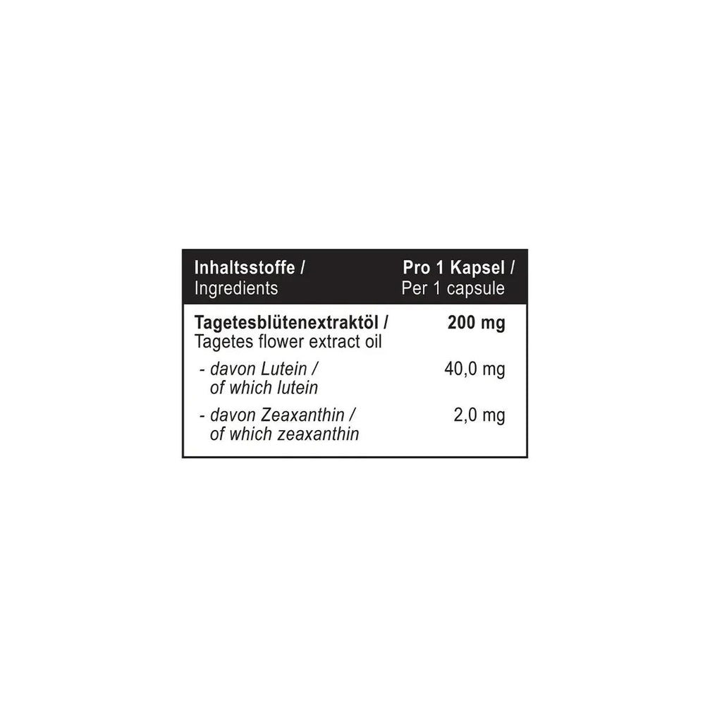 MST - Lutein+Zeaxanthin 40mg - 60 Caps