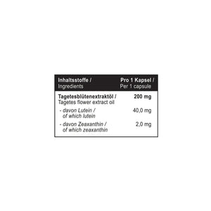 MST - Lutein+Zeaxanthin 40mg - 60 Caps