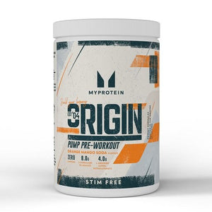 MyProtein Origin Pump Pre-Workout (Stim-Free) (30 Serv.) 600g