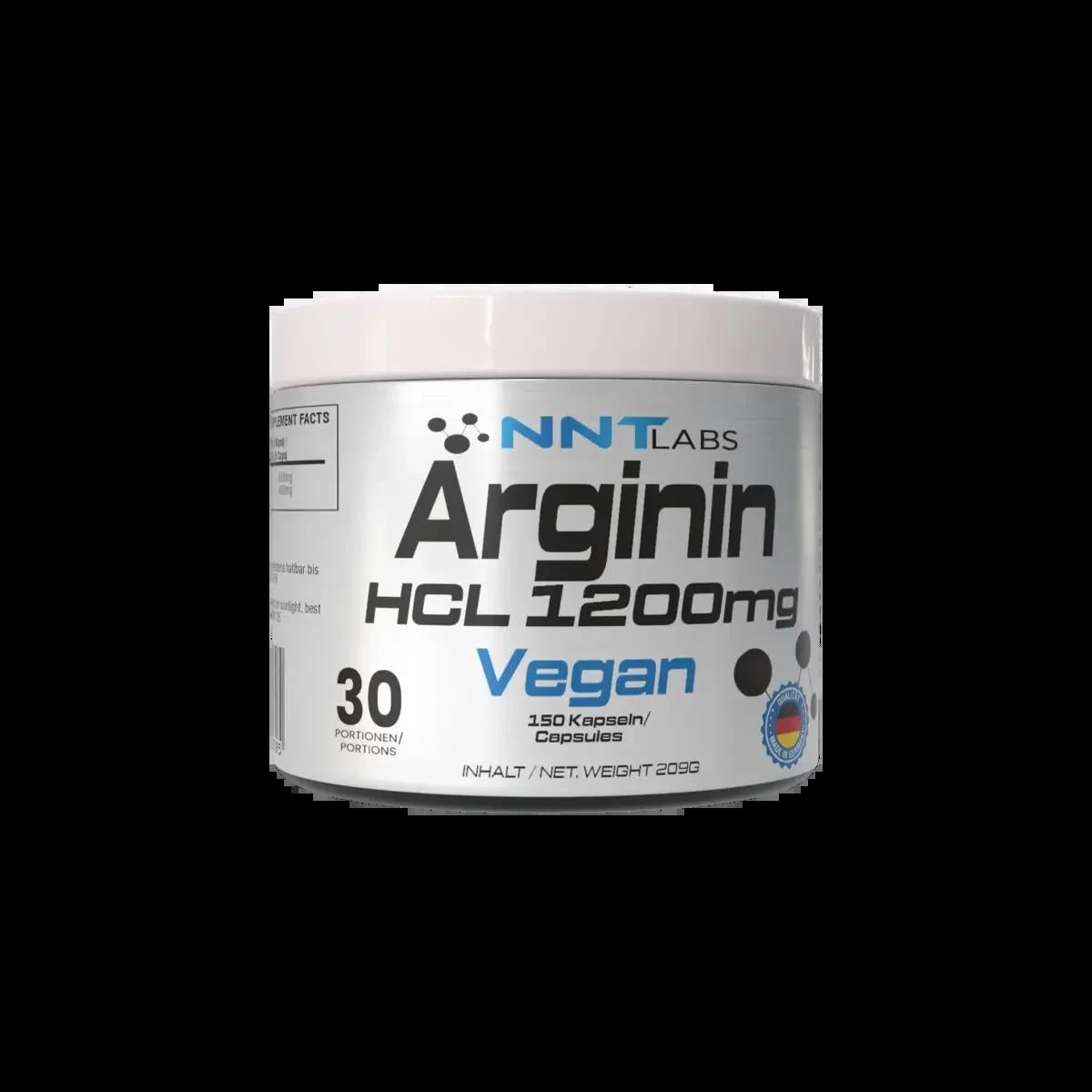 NNT Arginin HCL 1200 mg 150 Kapseln