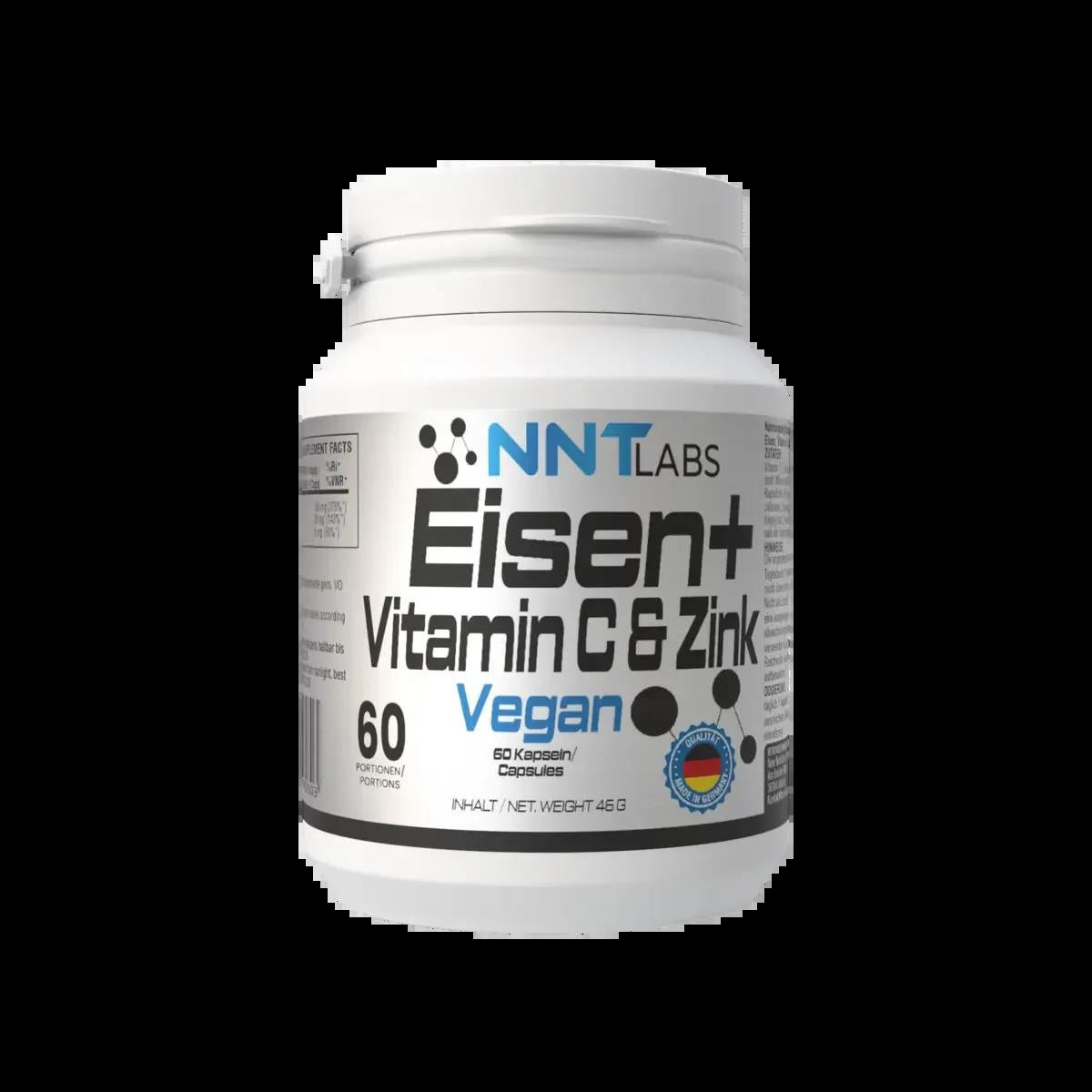 NNT Eisen + Vitamin C + Zink 60 Kapseln