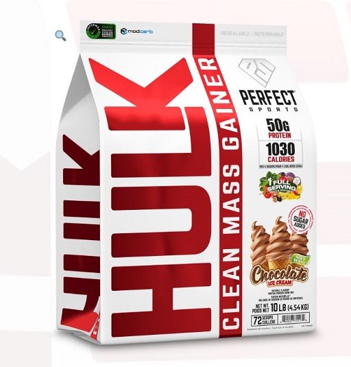 Perfect Sports Hulk Clean Mass Gainer - 4.54kg
