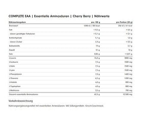 ProFuel Complete EAA 500g Cherry