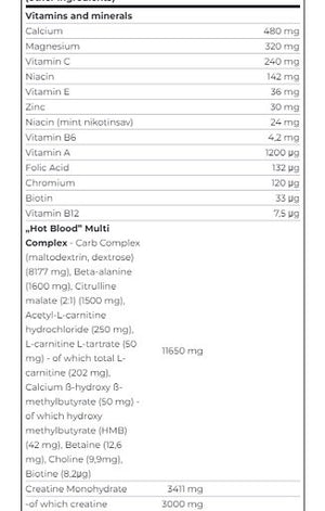 Scitec Hot Blood NO-STIM 375g